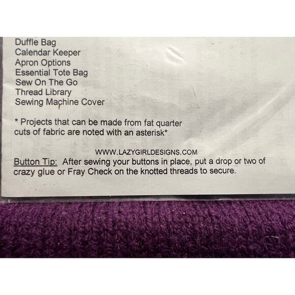 quilt pattern door pockets A-DOOR-ABLES From Fat Quarter Cuts Of Fabric - Picture 7 of 7